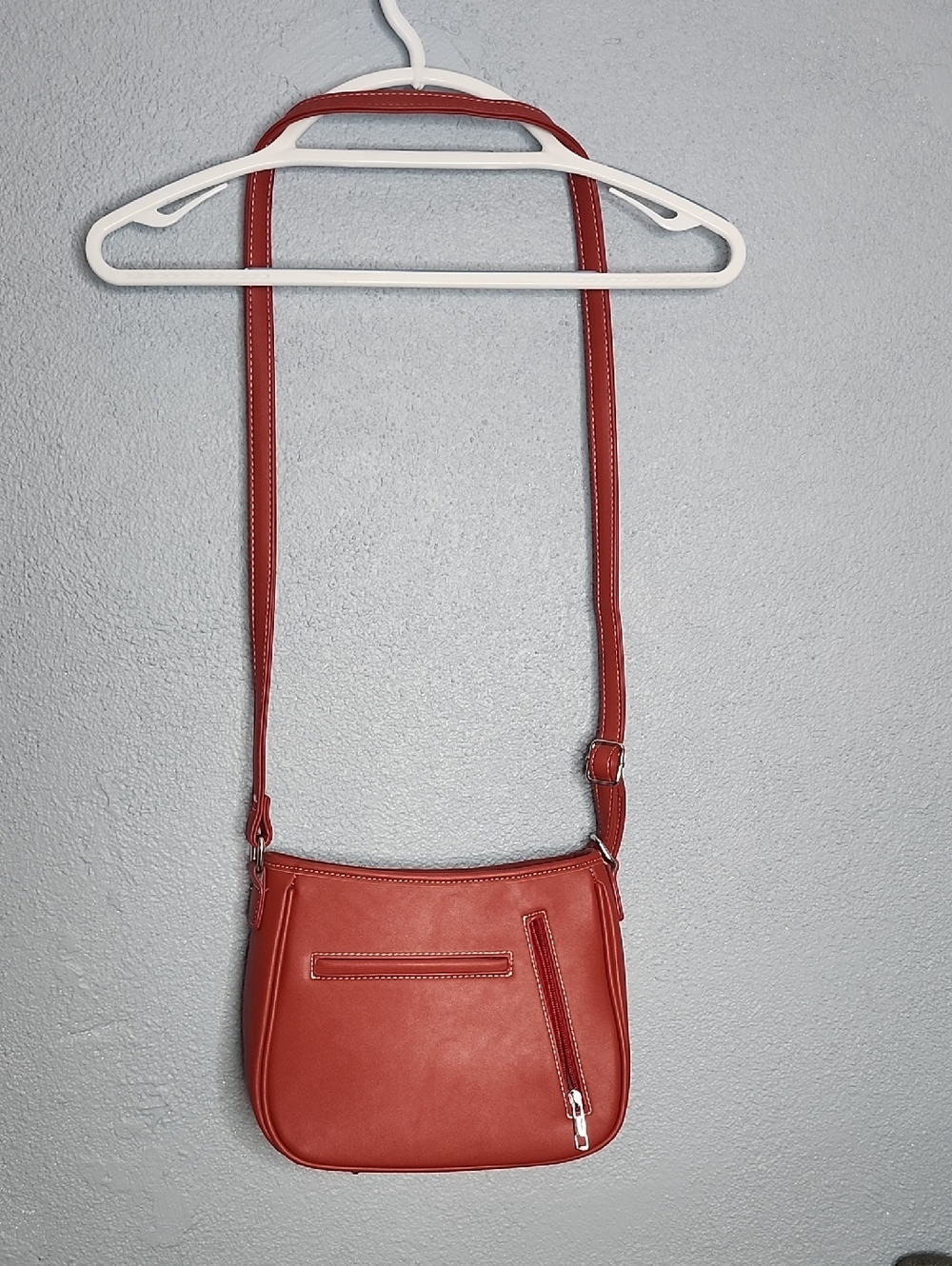 Women’s Red Flag Crossbody Bag - Picture 2 of 10